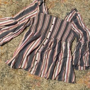 COMO Vintage Striped Tunic XL